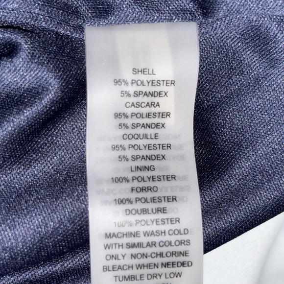 Vince Camuto  Printed Sheath Dress in Pink, Blue, and White - Picture 5 of 13